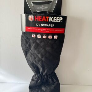 HeatKeep Black Ice Scraper with Mitt NEW IN PACKAGING
